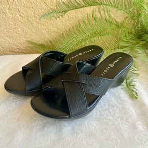 Karen Scott black sandals